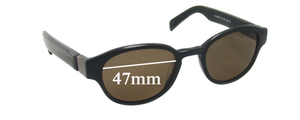 Sunglass Fix Replacement Lenses for Lanvin LV 3149 - 47mm Wide