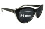 Sunglass Fix Replacement Lenses for Le Specs Lethal Clutch - 54mm Wide 