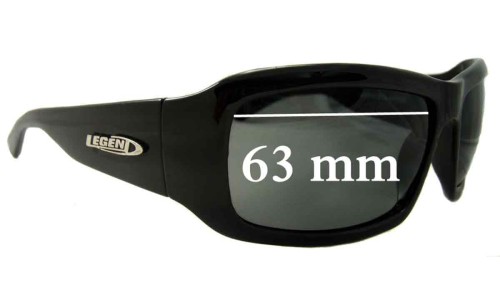 Sunglass Fix Replacement Lenses for Legend Scooter - 63mm Wide 
