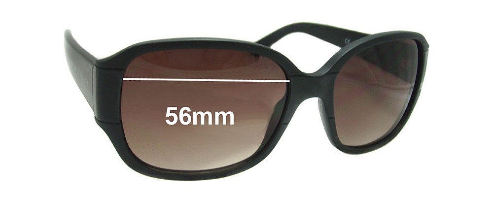 Sunglass Fix Replacement Lenses for Marc by Marc Jacobs MMJ 100/S - 56mm Wide