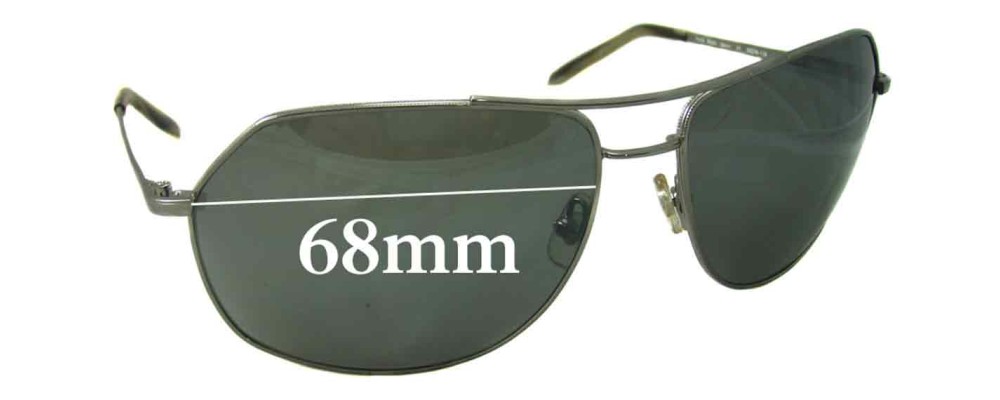 Sunglass Fix Replacement Lenses for Morgenthal Frederics Frederics - 68mm Wide