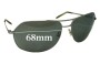 Sunglass Fix Replacement Lenses for Morgenthal Frederics Frederics - 68mm Wide 