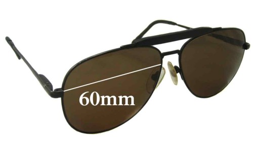 Sunglass Fix Replacement Lenses for Nikon NK4921-5 - 60mm Wide 