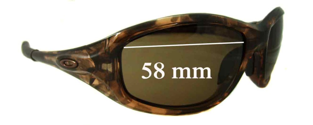Sunglass Fix Replacement Lenses for Oakley Encounter OO9091 - 58mm Wide
