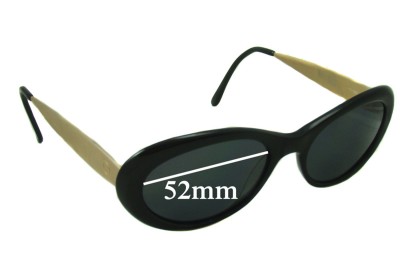Oroton  Unknown Model Replacement Lenses 52mm wide 