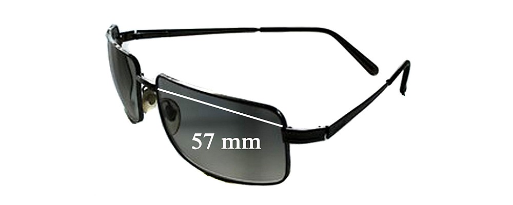 Sunglass Fix Replacement Lenses for Persol 2197-S - 57mm Wide