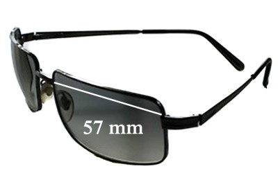 Persol 2197-S Replacement Sunglass Lenses - 57mm across (please measure) 