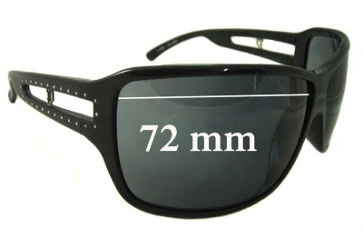 Police S1509S Replacement Lenses 72mm wide 