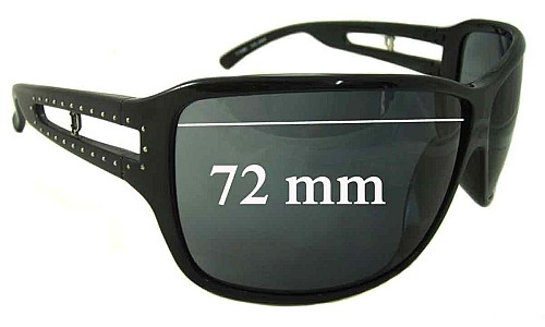 Sunglass Fix Replacement Lenses for Police S1509S - 72mm Wide 