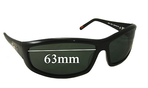 Sunglass Fix Replacement Lenses for R.M. Williams PA701 - 63mm Wide 