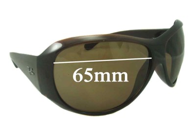Ray Ban RB4104 Replacement Lenses 65mm wide 