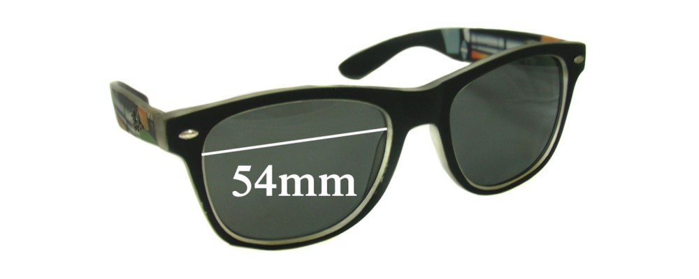 Sunglass Fix Replacement Lenses for Ray Ban RB2200 - 54mm Wide