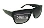 Sunglass Fix Replacement Lenses for Redemption A-Z208 - 58mm Wide 