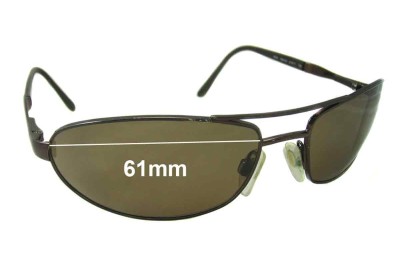 Revo 3035 Replacement Sunglass Lenses - 61mm wide 