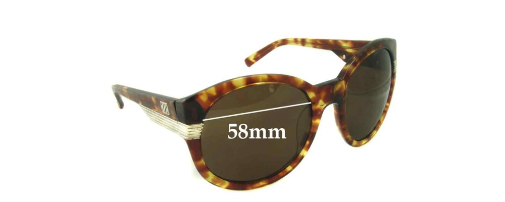 Sunglass Fix Replacement Lenses for Sabre Aloha - 58mm Wide