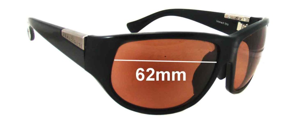 Sunglass Fix Replacement Lenses for Serengeti Salerno II - 62mm Wide