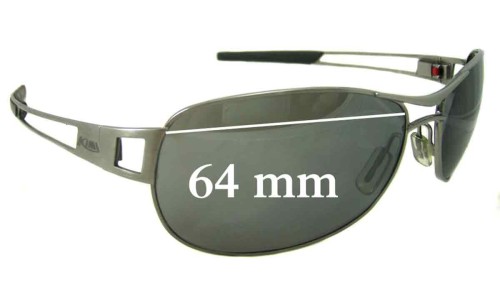 Sunglass Fix Replacement Lenses for Tag Heuer Speedway - 64mm Wide 
