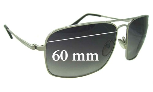 Sunglass Fix Replacement Lenses for Tom Ford Gregoire TF190 - 60mm Wide 