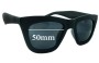 Sunglass Fix Replacement Lenses for Unbranded Unknown - 50mm Wide 