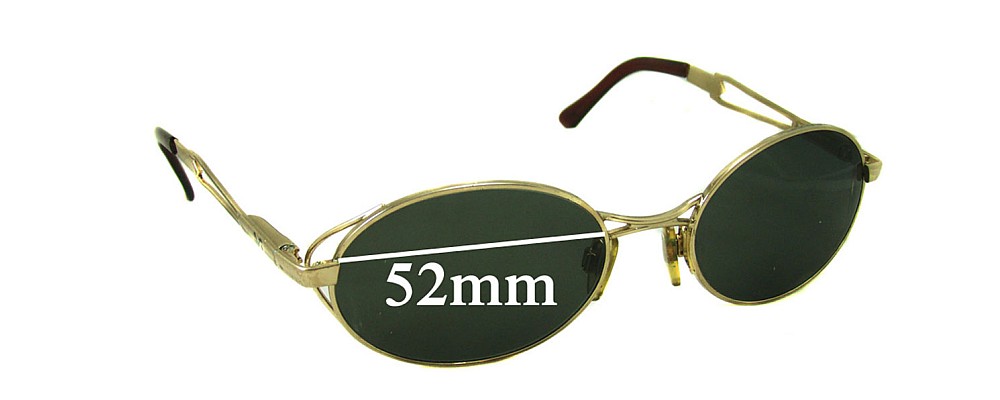 Sunglass Fix Replacement Lenses for Vogue VO3233 - 52mm Wide