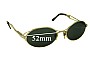 Sunglass Fix Replacement Lenses for Vogue VO3233 - 52mm Wide 