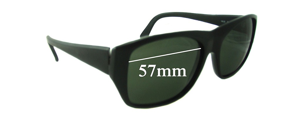 Sunglass Fix Replacement Lenses for Yves Saint Laurent YSL8920 - 57mm Wide