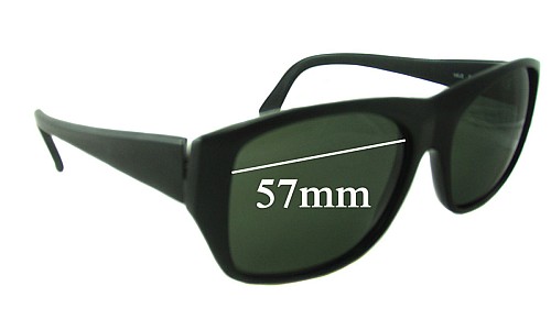 Sunglass Fix Replacement Lenses for Yves Saint Laurent YSL8920 - 57mm Wide 