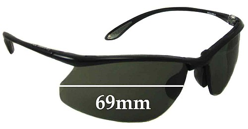 Verres De Rechange Lunettes Soleil - Pour Bolle Kicker (69mm)