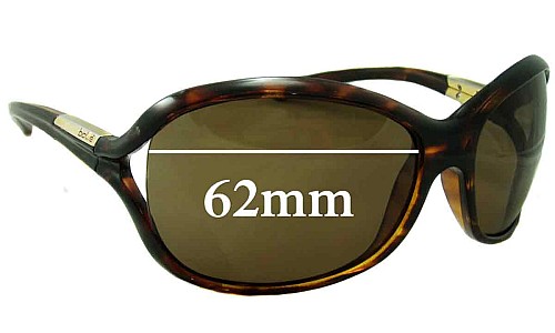Sunglass Fix Replacement Lenses for Bolle Ruby - 62mm Wide 
