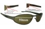 Sunglass Fix Replacement Lenses for Bolle Vanadium 2 - 59mm Wide 