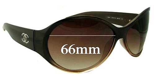 Chanel 6016 66mm Replacement Lenses by Sunglass Fix™