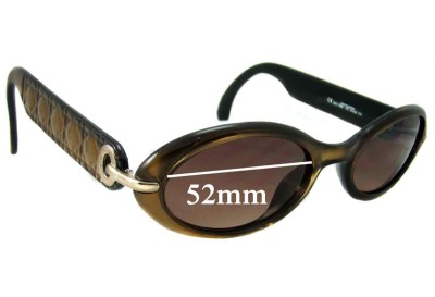 Christian Dior Day Time Replacement Lenses 52mm wide 