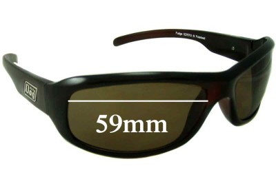 Dirty Dog Fudge Replacement Lenses 59mm wide 