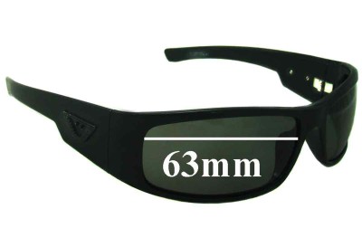 Emporio Armani Unknown Model Replacement Lenses 63mm wide 