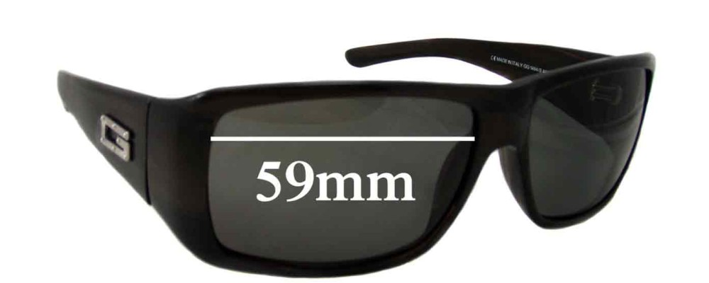 Sunglass Fix Replacement Lenses for Gucci GG1494/S - 59mm Wide