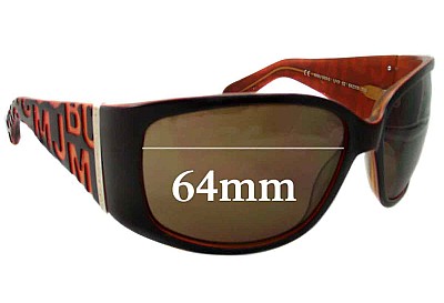 Marc by Marc Jacobs MMJ 008/S Ersatzgläser 64mm wide 