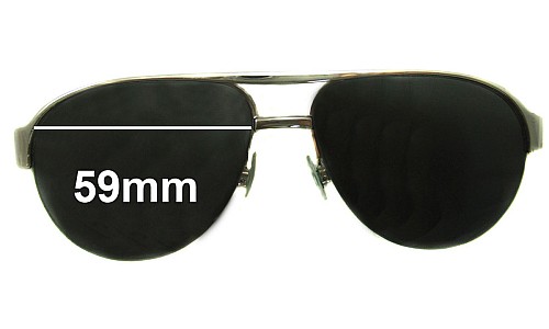Sunglass Fix Replacement Lenses for Momo Design Eagle - 59mm Wide 