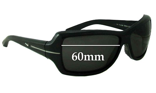 Sunglass Fix Replacement Lenses for Nike EV0374 Precocious - 60mm Wide 