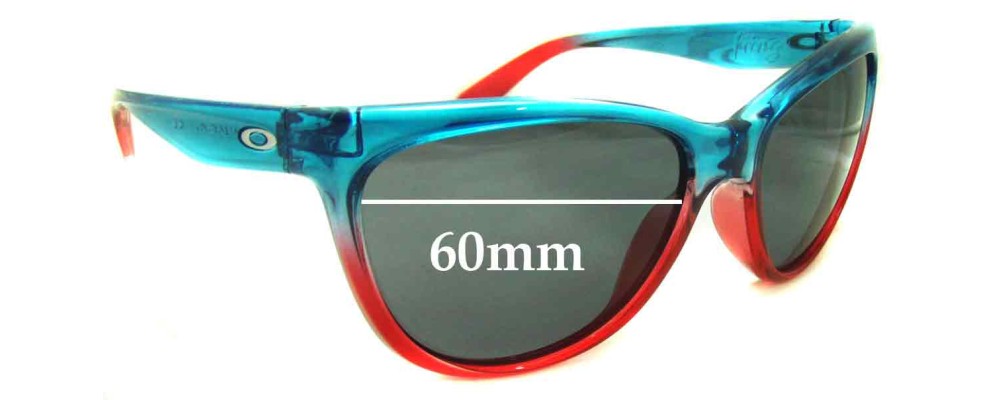 Sunglass Fix Replacement Lenses for Oakley Fringe - 60mm Wide
