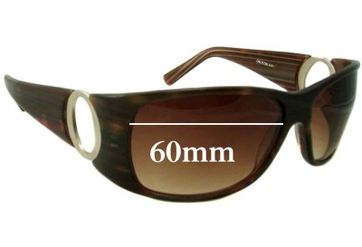Oroton  Glamorous Replacement Lenses 60mm wide 