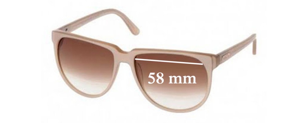 Sunglass Fix Replacement Lenses for Oroton  Reminisce - 58mm Wide