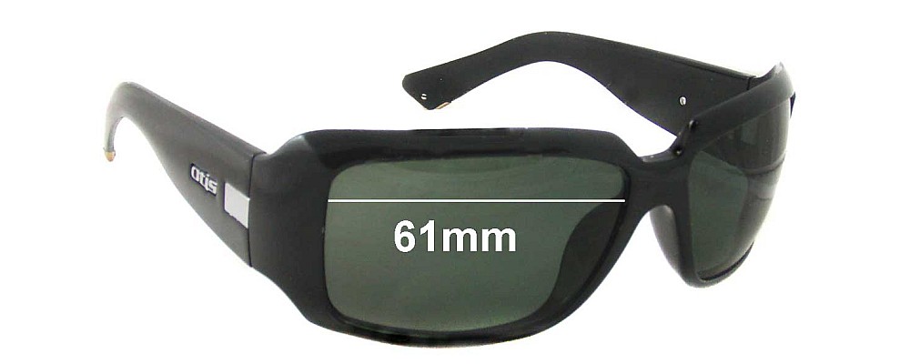 Sunglass Fix Replacement Lenses for Otis Zoo - 61mm Wide
