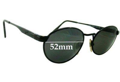 Persol 2006-S Replacement Sunglass Lenses - 52mm wide 