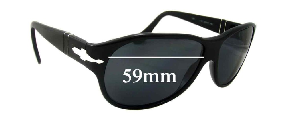Sunglass Fix Replacement Lenses for Persol 2805-S - 59mm Wide