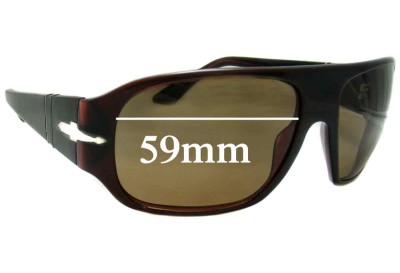 Persol 2839S Replacement Sunglass Lenses - 59mm wide 