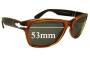 Sunglass Fix Replacement Lenses for Persol 2953-S - 53mm Wide 