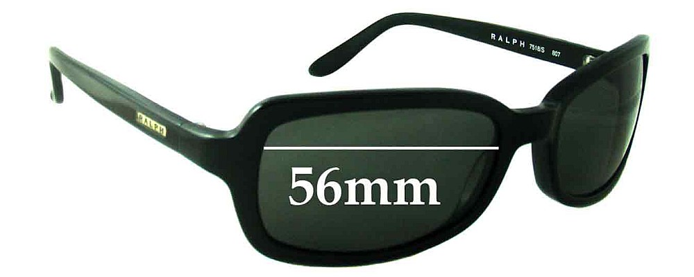 Sunglass Fix Replacement Lenses for Ralph Lauren RL 7518-S - 56mm Wide