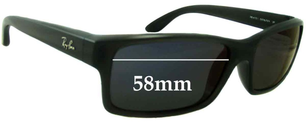 Ray Ban RB4151 Replacement Lenses 59mm 