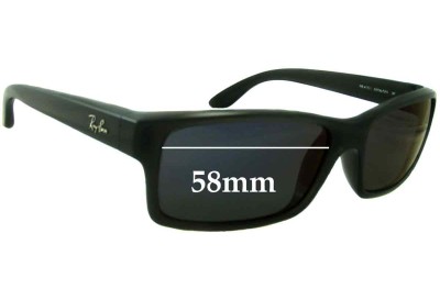Ray Ban RB4151 Replacement Lenses 59mm wide 