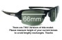 Sunglass Fix Replacement Lenses for Revo RE4041 Abyss 39mm Tall - 66mm Wide 